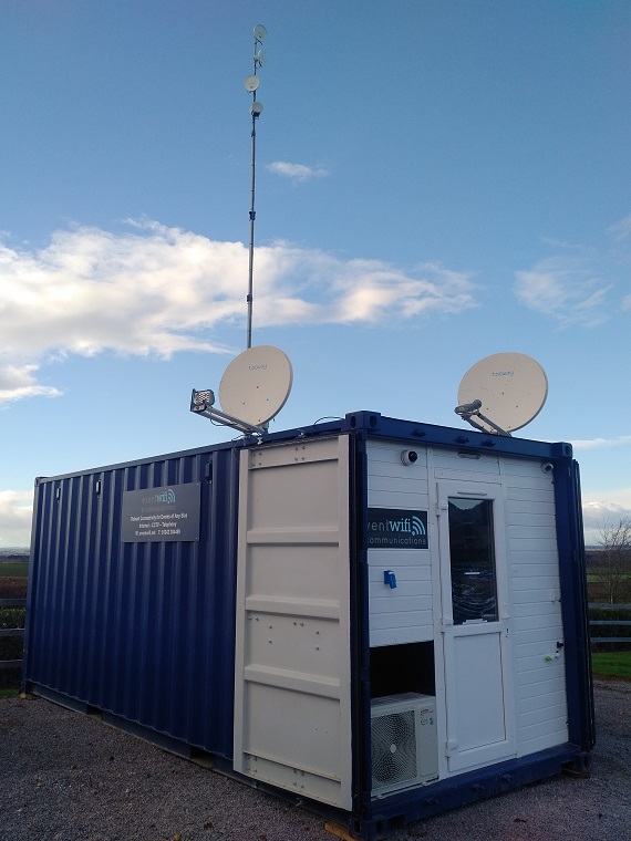 Fully Equipped Towable Event Wifi Office